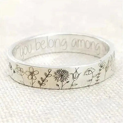 Dandelion Ring Unique Joyas