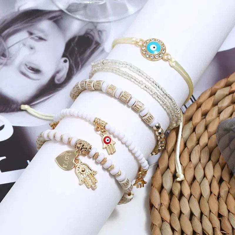 Hamsa Bracelet Pack Unique Joyas
