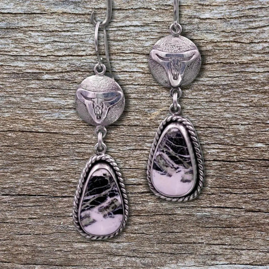 Pink Vintage Earrings Unique Joyas